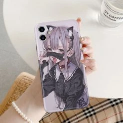 Unzzy HOT SALE Illustrator Dark Girl Phone Case KF82524
