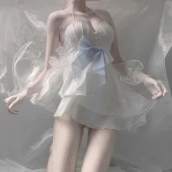 Unzzy HOT SALE Lolita Swimsuit Dress KF82671