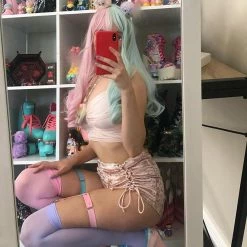 Unzzy CARROUSEL COLORBLOCK WIG KF21991