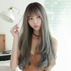 Unzzy Gradient Color Long Curly Hair Wig KF81312 HOT SALE