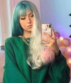 Unzzy HOT SALE NATURAL VOLUME GRADIENT WIG KF21997