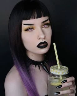 Unzzy Harajuku Gradient Purple Wig KF9491 HOT SALE