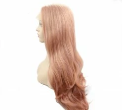 Unzzy Newest Wig PINK LONG CURLY LACE WIG KF82142