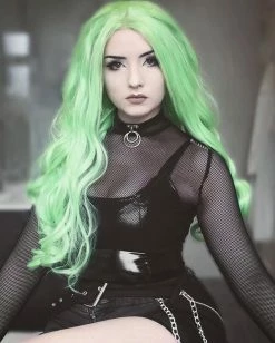 Unzzy Tops Dark Punk Shirt KF90066 (send Belt)