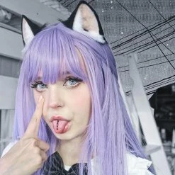 Unzzy HOT SALE Purple Wig KF7511