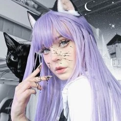 Unzzy HOT SALE Purple Wig KF7511