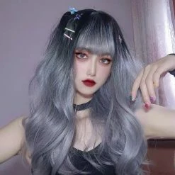 Unzzy Harajuku Long Curly Wig KF81513 HOT SALE