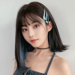 Unzzy HOT SALE Gradient Haze Blue Wig KF81192