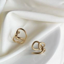 Unzzy HOT SALE Fashion Metal Ring (one Pair) KF82064