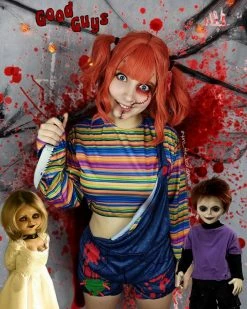 Unzzy HALLOWEEN HOT CURLY WIG KF42400 HOT SALE