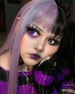 Unzzy Purple Princess Hair KF81050 HOT SALE