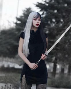 Unzzy Cheongsam Dress KF90339