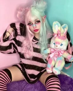 Unzzy CARROUSEL COLORBLOCK WIG KF21991