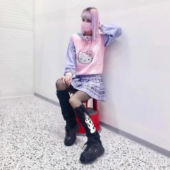 Unzzy Harajuku Dark Socks KF81305