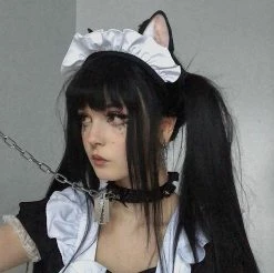 Unzzy HOT SALE BLACK LONG STRAIGHT WIG KF60428