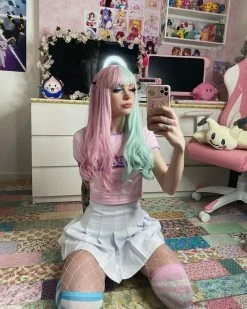 Unzzy CARROUSEL COLORBLOCK WIG KF21991