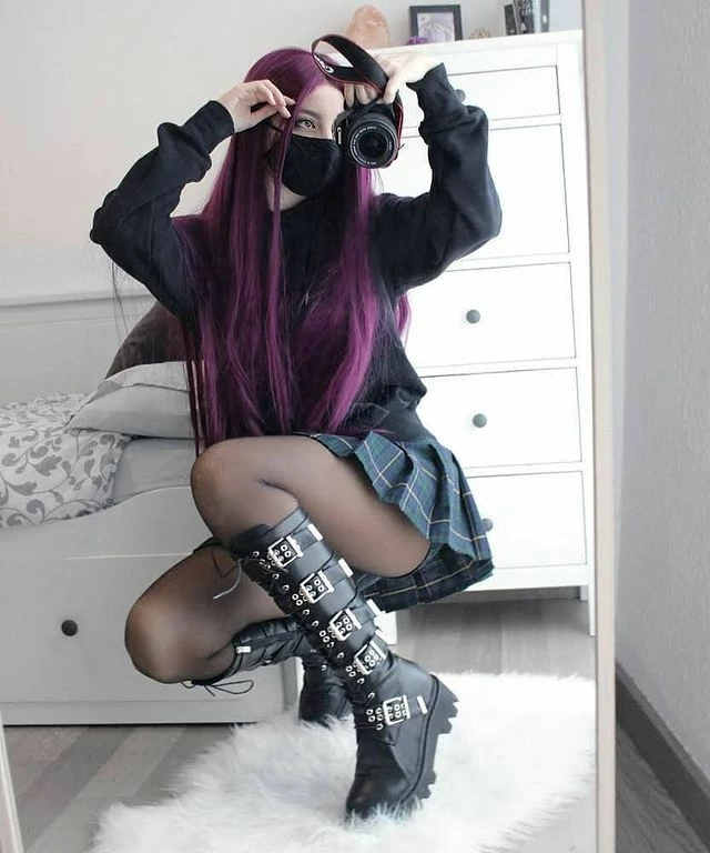 Unzzy High Waist Plaid Skirt KF23732 HOT SALE 2 Unzzy High Waist Plaid Skirt KF23732 HOT SALE