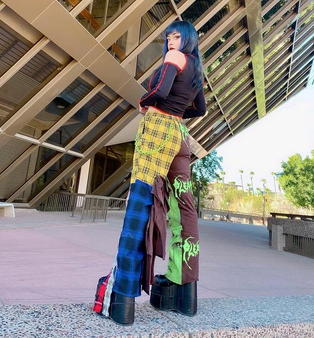 Unzzy HOT SALE Casual Plaid Pants KF81656 9 Unzzy HOT SALE Casual Plaid Pants KF81656