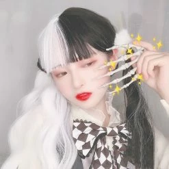 Unzzy HOT SALE Cosplay Mixed Color Long Hair Wig KF82181 7 Unzzy HOT SALE Cosplay Mixed Color Long Hair Wig KF82181