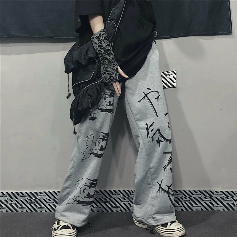 Unzzy HOT SALE Harajuku Style Casual Pants KF81565 2 Unzzy HOT SALE Harajuku Style Casual Pants KF81565