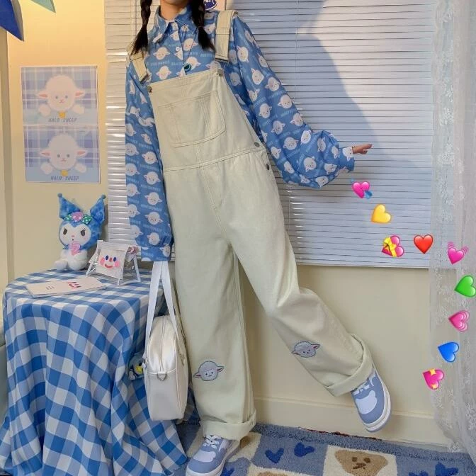 Unzzy Fashion Cute Sheep Pattern Shirt KF81573 HOT SALE 5 Unzzy Fashion Cute Sheep Pattern Shirt KF81573 HOT SALE