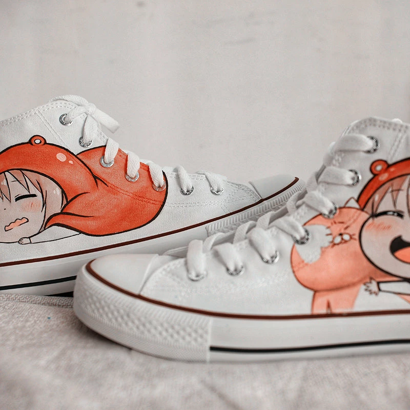 Unzzy Himouto! Umaru-chan Hand-painted Shoes KF7017 HOT SALE 2 Unzzy Himouto! Umaru-chan Hand-painted Shoes KF7017 HOT SALE