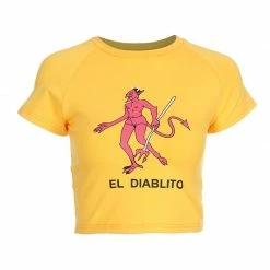 Unzzy HOT SALE "EL DIABLITO" T-Shirt KF30019
