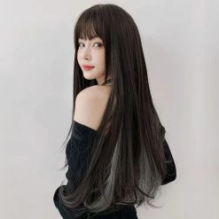 Unzzy Cute Long Straight Wig KF90118 HOT SALE