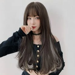 Unzzy Cute Long Straight Wig KF90118 HOT SALE
