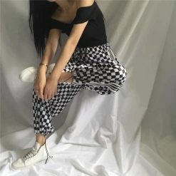 Unzzy HOT SALE Harajuku Plaid Pants KF90152 10 Unzzy HOT SALE Harajuku Plaid Pants KF90152
