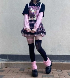 Unzzy Harajuku Cartoon T-shirt KF81756 HOT SALE