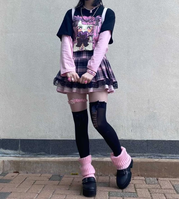 Unzzy Harajuku Cartoon T-shirt KF81756 HOT SALE 2 Unzzy Harajuku Cartoon T-shirt KF81756 HOT SALE