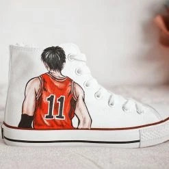 Unzzy HOT SALE Slam Dunk Handmade Painting Shoes KF7012
