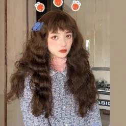 Unzzy Lolita Fashion Wave Curly Wig KF81574 HOT SALE