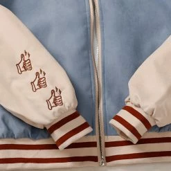 Unzzy HOT SALE Fashion Baseball Uniform Autumn Coat KF81571 7 Unzzy HOT SALE Fashion Baseball Uniform Autumn Coat KF81571