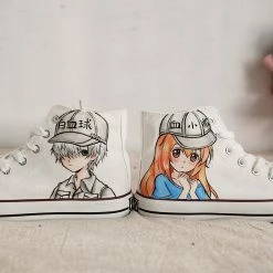 Unzzy Cells At Work Hand-painted Shoes KF7019 HOT SALE 6 Unzzy Cells At Work Hand-painted Shoes KF7019 HOT SALE