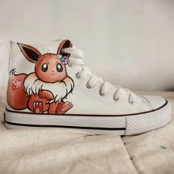 Unzzy Pikachu Handmade Painting Shoes KF7014 HOT SALE