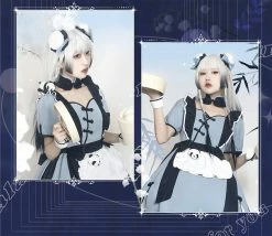 Unzzy Black And White Gradient Long Straight Wig KF82822 HOT SALE