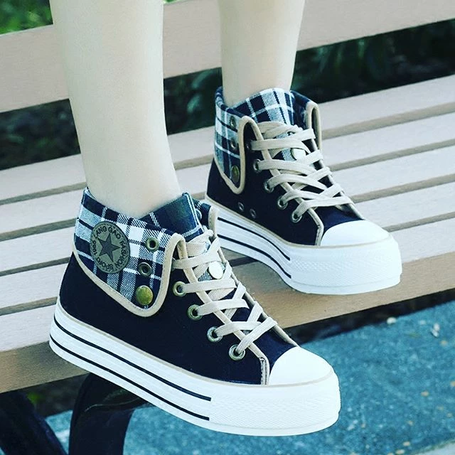 Unzzy High-top Casual Canvas Shoes KF2298 HOT SALE 1 Unzzy High-top Casual Canvas Shoes KF2298 HOT SALE
