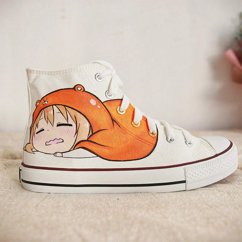 Unzzy Himouto! Umaru-chan Hand-painted Shoes KF7017 HOT SALE 4 Unzzy Himouto! Umaru-chan Hand-painted Shoes KF7017 HOT SALE