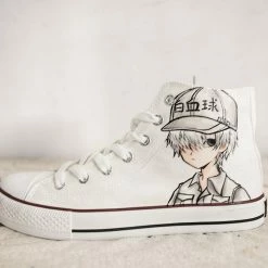 Unzzy Cells At Work Hand-painted Shoes KF7019 HOT SALE 7 Unzzy Cells At Work Hand-painted Shoes KF7019 HOT SALE