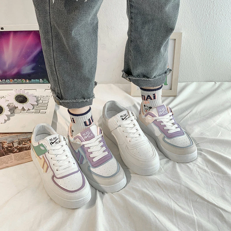 Unzzy HOT SALE ULZZANG Casual Sneakers KF82268 4 Unzzy HOT SALE ULZZANG Casual Sneakers KF82268