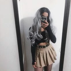 Unzzy High Waist Pleated Skirt KF50133 HOT SALE 12 Unzzy High Waist Pleated Skirt KF50133 HOT SALE