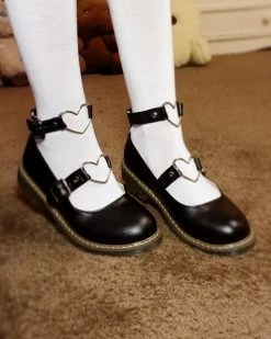 Kfashionstyle Heart Garter Belt Buckle Shoes KF30020 HOT SALE