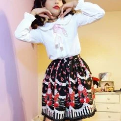 Kfashionstyle White Chiffon Top KF30163 Tops