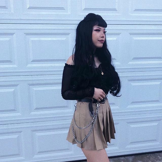 Unzzy High Waist Pleated Skirt KF50133 HOT SALE 8 Unzzy High Waist Pleated Skirt KF50133 HOT SALE