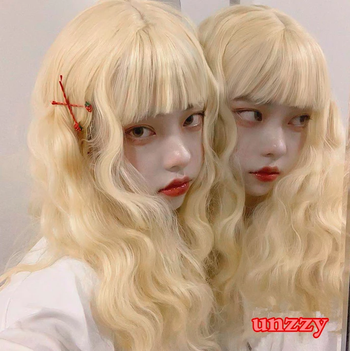 Unzzy Blonde Wig KF81123 HOT SALE 3 Unzzy Blonde Wig KF81123 HOT SALE