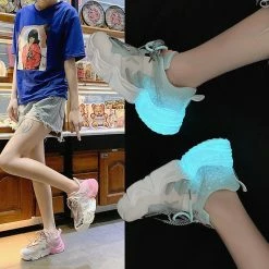 Unzzy Luminous Sneakers KF82734 HOT SALE