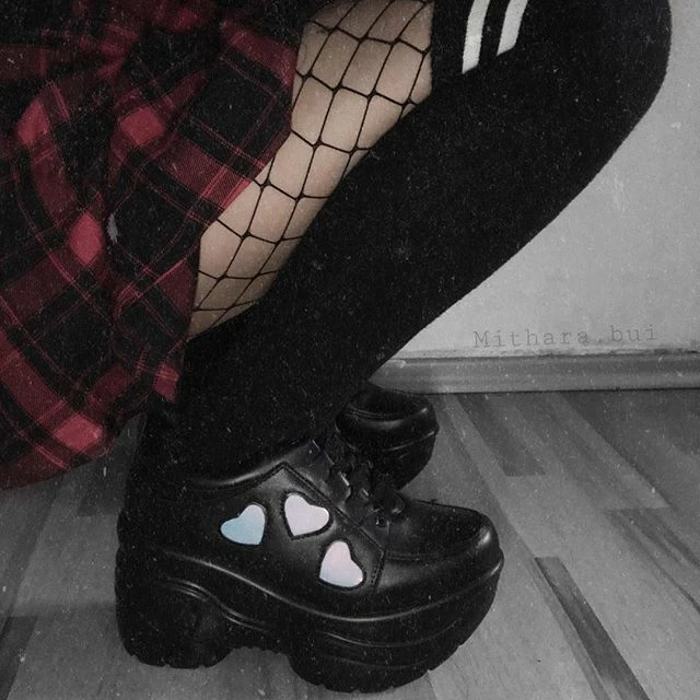 Unzzy Pastel Love Laser Sneakers KF90141 5 Unzzy Pastel Love Laser Sneakers KF90141