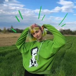 Unzzy Harajuku Sweater Hoodie KF24034 HOT SALE